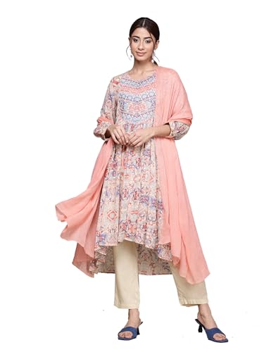 Aarke Ritu Kumar Ecru Inizio Kurta with Pant and Dupatta