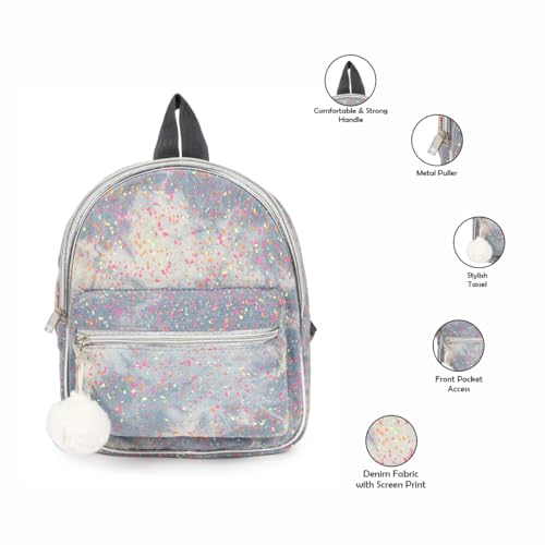 ASTRID Monkey Wash Backpack For Kids With Front Compartment