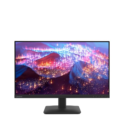 Lenovo L27-4e Monitor - 27" Flat IPS FullHD Display - 100Hz Refresh Rate - 4ms Response Time - HDMI 1.4 - VGA - Tilt Stand - Raven Black