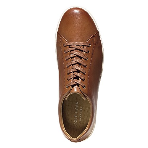 Cole Haan Mens Grand Crosscourt Suede Low Top Lace Up Fashion, Tan, Size 10.0