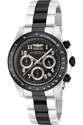 Invicta Speedway Quartz TMI VD53B-14 Movement Black Dial Analog Watch - for Men 17031
