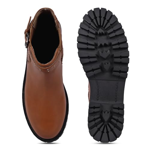 YOHO Women's Boots Collection | Extra cushioned foot bed and skin friendly | Durability | stylish | All day comfort | sturdy and reliable | Trendy Casual Boots | Winter, snow and holiday outings