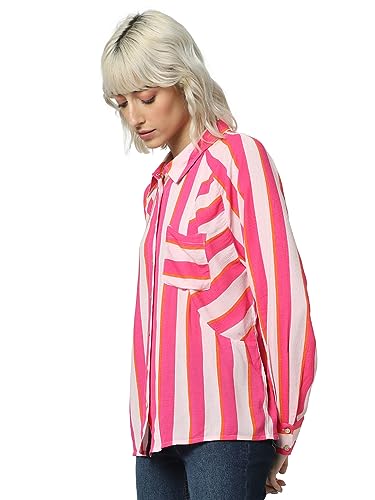 ONLY Regular Fit Shirt (15319318_Carmine Rose_40)