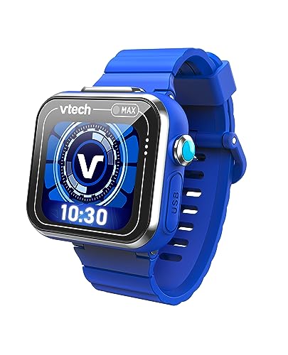 VTech KidiZoom Smart Watch Max, Kids Watch with Games, Dual Camera for Photos and Selfies, 8 Games, Pedometer, Color Screen, Fun Effects and More. for Babies from 4 5 6 7 Years Old