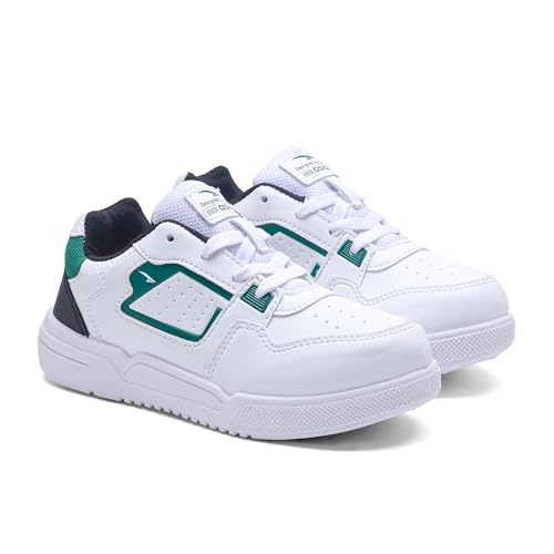 ASIAN Men's Mexico-02 Casual Sneaker Shoes (FULLWHTGRN) -UK 3
