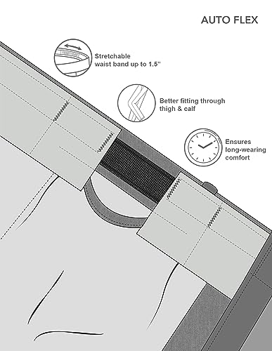 Arrow Low Rise Autoflex Trousers Blue