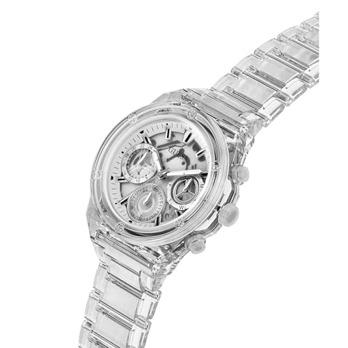 Guess Analogue White Dial Women's Watch-GW0650L1