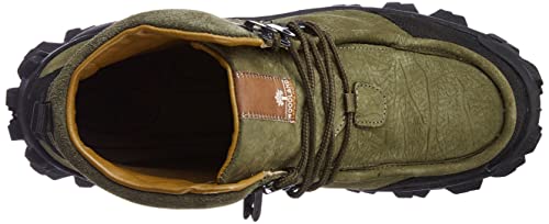 Woodland Mens GB 0433107ONW Olive Green Ankle Boot - 7 UK (41 EU) (GB 0433107ONW)