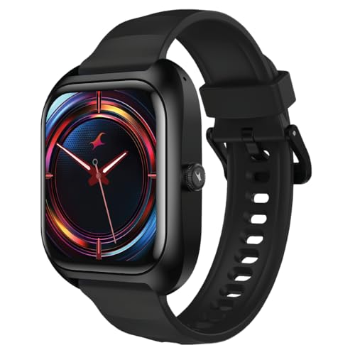 Fastrack VOX Plus 1.85” Smart Watch for Men & Women with TFT Display,to-do List,BT Calling, Offline Voice Commands, 24/7 Health Suite (SPO₂, HRM, Sleep), IP68, Games & Multiple Watch Faces