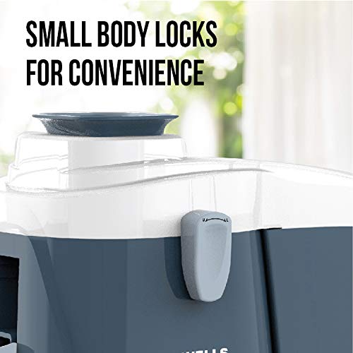 Havells Vitonica 500Watts Juicer Mixer Grinder with 3 Bigger Size Jars | Rust Resistant 304SS Sieve | Large Size Pulp Container | 1.75 Ltr Break Resistant Jar | 5 Yr Motor Manufacturer Warranty (Blue)