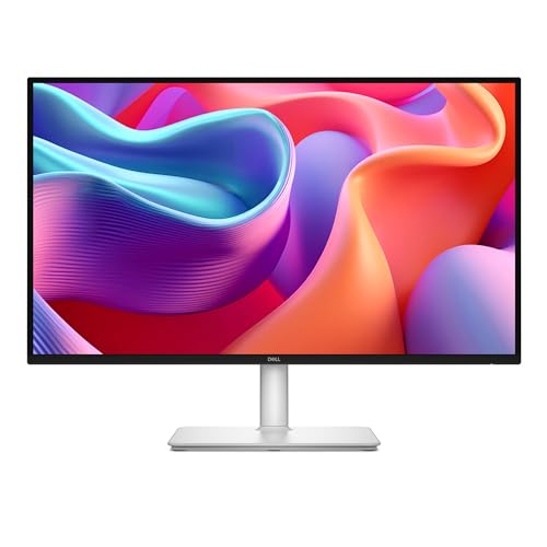 Dell 27 Plus S2725DC QHD Display QHD USB-C 27" QHD (2560 x 1440) 144 Hz 1 ms, 2 3 W Speakers, USB-C/HDMI/DisplayPort 1.4, Height/Tilt/Rotary, AMD FreeSync - Ash White