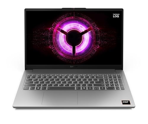 Lenovo LOQ Essential AMD Ryzen 5 7535HS | NVIDIA RTX 3050 6GB (16GB RAM/512GB SSD/FHD IPS/144Hz Refresh Rate/15.6" (39.6cm)/Windows 11/Office Home 2024/Grey/1.8Kg), 83S000JCIN Gaming Laptop