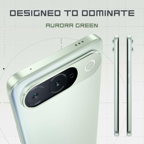 iQOO Z11 5G (Aurora Green, 8GB RAM, 128GB Storage) | India's 1st MediaTek Dimensity 7500 Turbo Processor* | 3D Curved Display- Brightest Display in the Segment* | AI Captions- Record & Recap*