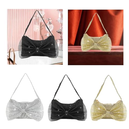 CLUB BOLLYWOOD® Women Evening Clutch Female Underarm for Weddings Commuting Birthday Silver|Clothing, Shoes & Accessories | Womens & s|Women's & s|1 Evening Clutch