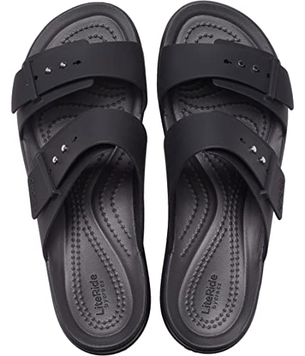 Crocs Women Brooklyn Sandal 207431-001 Black W7