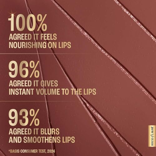Lakme Ultimat Glam Satin Matte Lipstick -NudeMuse-UN1-4.3g (Pack of 2)