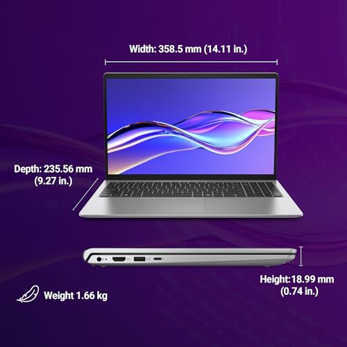 Dell 15 AI Powered Laptop, Intel Core Ultra 5 225H, 16GB DDR5 RAM, 512GB SSD, 15.6" FHD Anti-Glare Display, Intel Arc Graphics, Dedicated Copilot Key, Backlit Keyboard, Silver, Win11 Home + MSO H&S'24