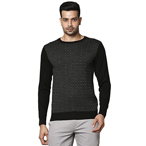 Raymond Black Sweater (Size: 44)-RMWX01156-K8