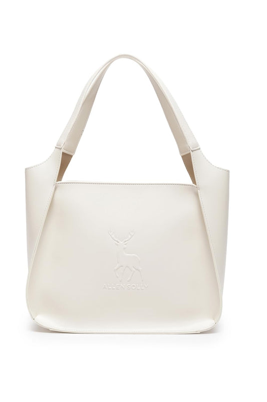 Women White Casual Handbag