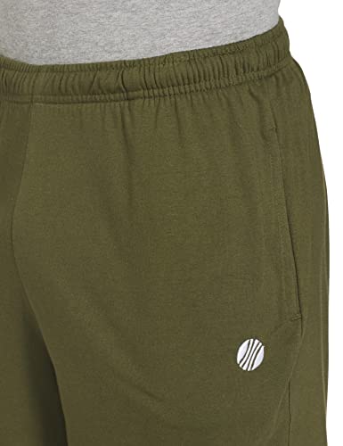 Max Men's Cargo Shorts (NOOSNBSHOL3_Olive Green_M)