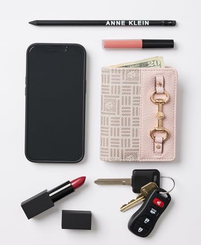 Anne Klein Work Tote with Detachable Pouch, Oatmilk, Oatmilk, X- Large