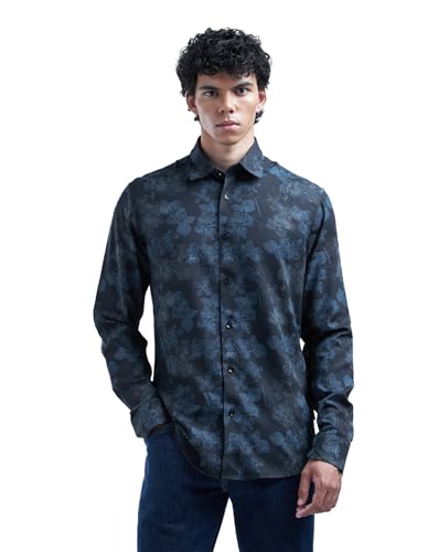 Slim Fit Tropical Printed Original Shirt