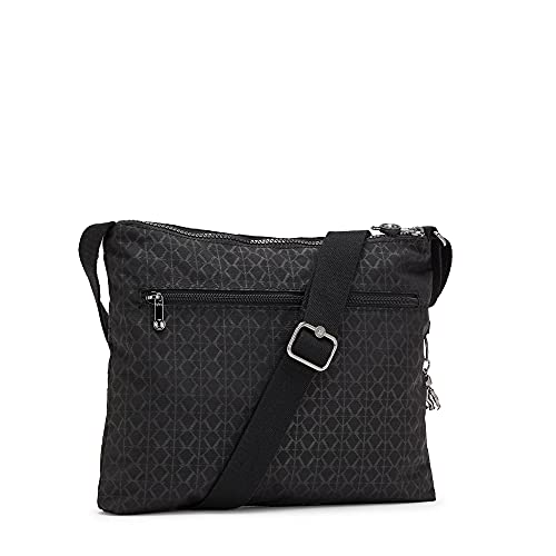 Kipling Womenââ‚¬â„¢s Alvar Crossbody, Super Light, Durable Messenger, Nylon Shoulder Bag, Signature Emb