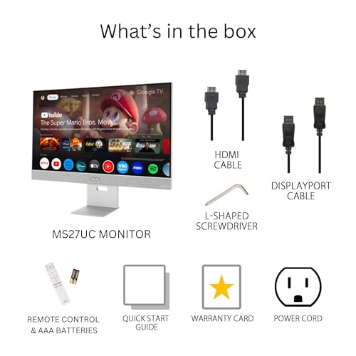 ASUS MS27UC Early Setup