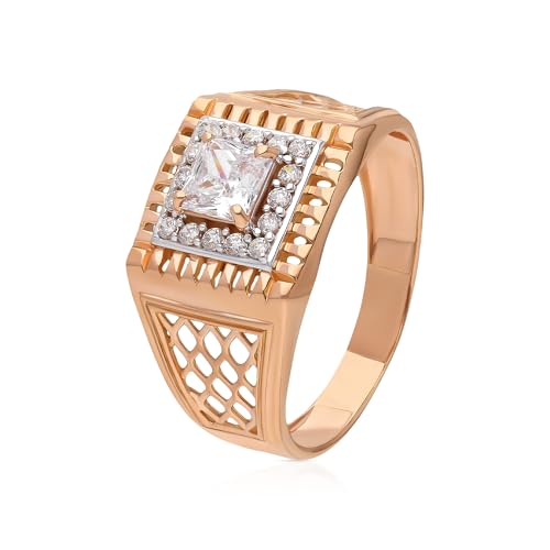 Malabar Gold and Diamonds Gold Ring for Men| Ring for Birthday, Wedding, Anniversary & Valentine's Day Gift FRDZL47404_R_18