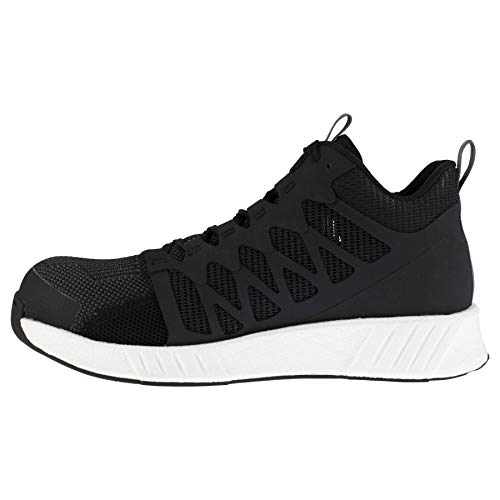 Reebok Work Fusion Flexweave Work Composite Toe Black/White 13 E - Wide