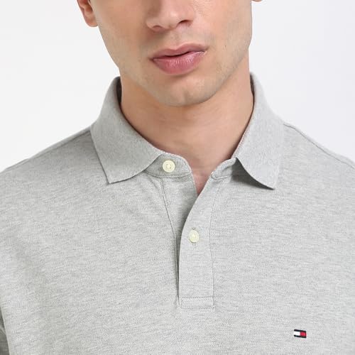 Tommy Hilfiger Mens Grey Color Tshirt (XS)