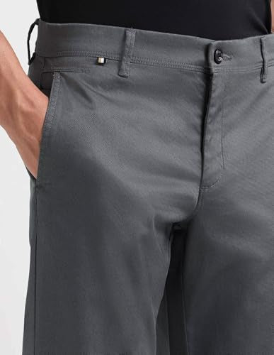 Arrow Sport Men's Textured Satin Trousers