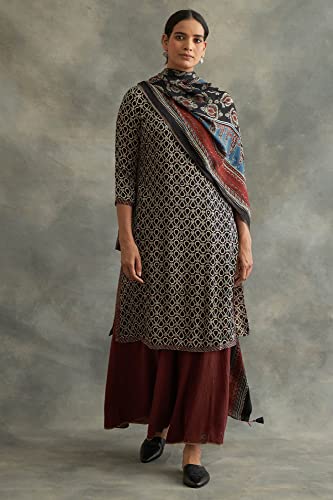 W for Woman Folksong Strechable Divided Skirts for Women | Culottes for Women