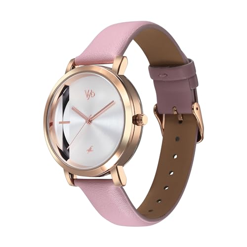 Fastrack Analog Rose Gold Dial Women's Watch-FV60029WL02W