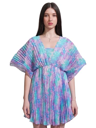 Tokyo Talkies Women Shoulder Strap Resort FIT TTJ6012346 Purple Multi XS