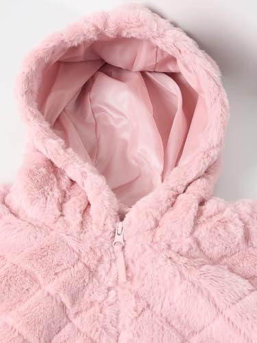 Max Girl's A-Line Coat (W25EJKT04A_Dusty Salmon Pink