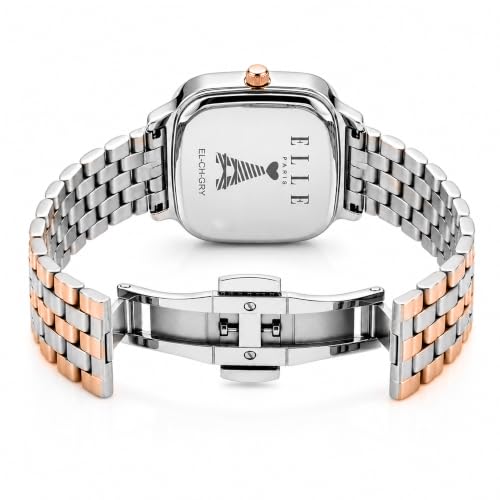 ELLE Women's Watch Cherie Grey Square Dial EL-CH-Gry