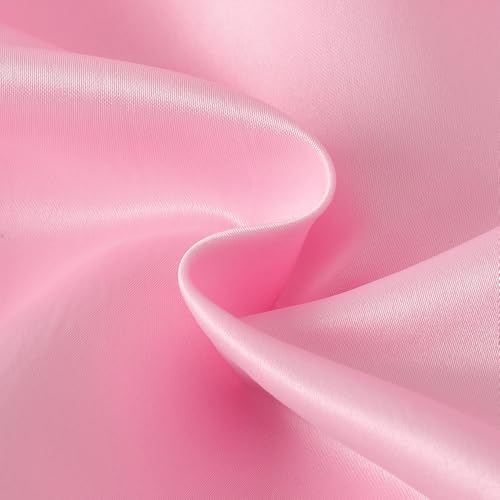 Hopscotch Girls Pink Short Sleeves Ruffle Trim Cold Shoulder Gown for Age (3-4 Years)