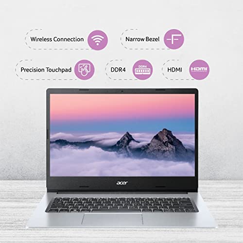 acer Aspire 3 Laptop (Made in India) (Intel Celeron Dual -Core Processor N4500 | Windows 11 Home | 8 GB | 256GB SSD | Weight : 1.45 Kg| Silver) A314-35 with 35.56 Cm (14-Inch) HD Display