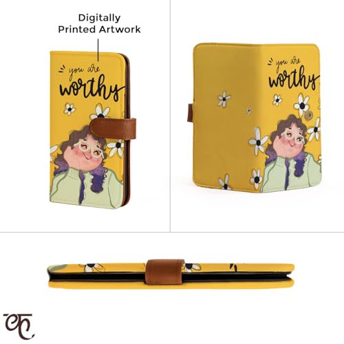 Kalankit Rakhi Gifts For Sister, Passport Wallet for Women | Rakhi Gift Hamper For Sister, Bi-Fold Long Wallet & Travel Purse | Rakhi Gift For Girls, Gift For Sister On Rakhi, Birthday Gifts for Girls