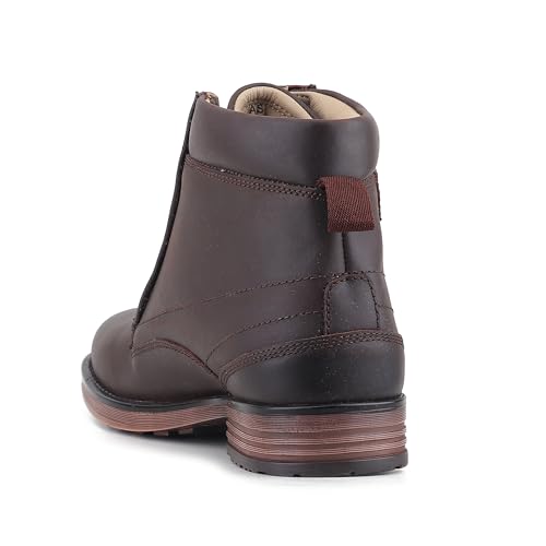 Red Chief Ankle Casual Laceup Shoes for Men | Brown UK08