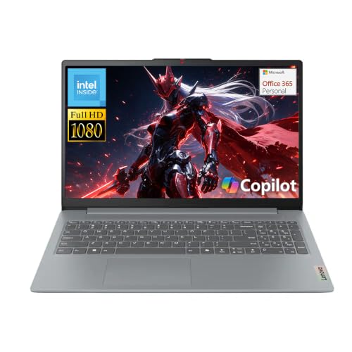 Lenovo IdeaPad Slim 3i 15.6" AI Laptop for Students & College, Intel N150（up to 3.6GHz，Beat i3）, 8GB RAM 128GB UFS, Copilot AI, FHD Display, Win 11 Home, Wi-Fi 6, Webcam, for Study & Home Office