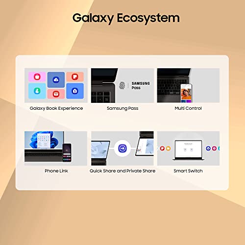 Samsung Galaxy Book3 Core i5 13th Gen 1335U - (8 GB/512 GB SSD/Windows 11 Home) Galaxy Book3 Thin and Light Laptop (15.6 Inch, Silver, 1.58 Kg, with MS Office)