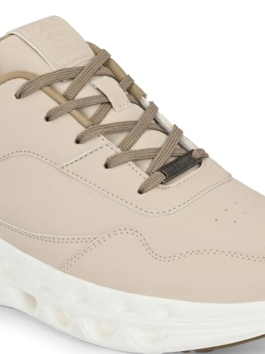 OFF LIMITS Men CLOUDPUP Casual Sneakers, Cream, 8 UK