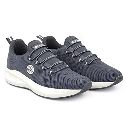 Bacca Bucci® Women Savage Running Shoes/Sneakers for Running/Gym/Training/Casual Walking Sports Shoe for Girls/Women- Grey, Size UK41