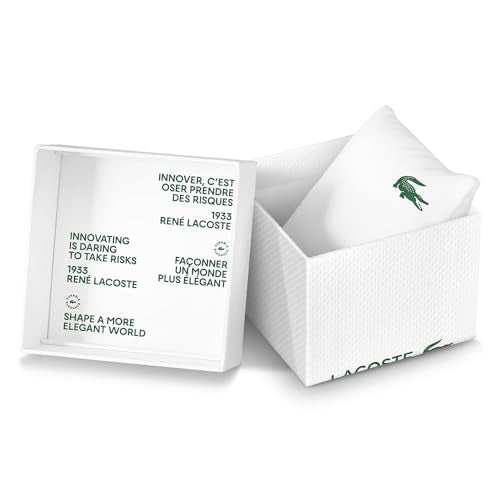 Lacoste Lacoste.12.12 Flow Qtz Basic Green Square Dial Women's Watch|Silicone Material|Multi Color Band - 2001387