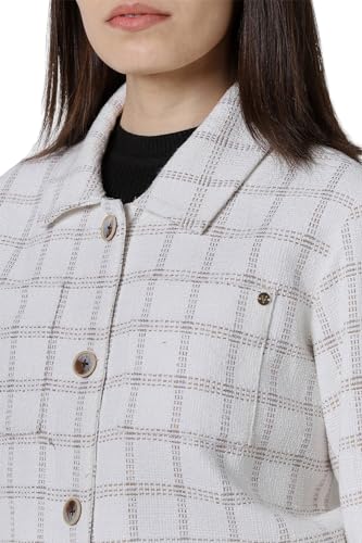 Van Heusen Women's A-Line Coat (VWJKURGH847639_Grey_XS