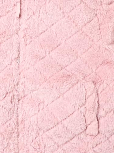 Max Girl's A-Line Coat (W25EJKT04A_Dusty Salmon Pink