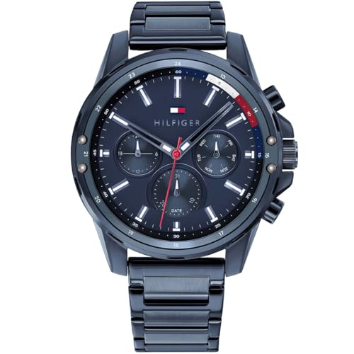 Tommy Hilfiger Mason Blue Steel Men's Multi-Function Watch 1791789