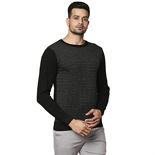 Raymond Black Sweater (Size: 44)-RMWX01156-K8
